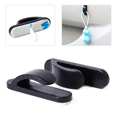 2x Self Adhesive Plastic Hook Bag Key Purse Holder Hanger Fit For Auto Car Truck • $6.46