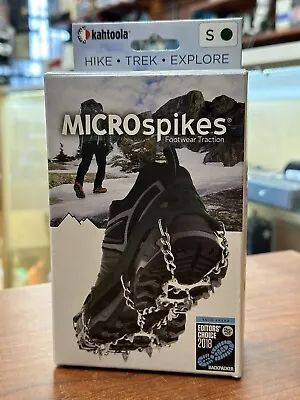 Kahtoola Hike Trek Explore Microspikes Footwear Traction Size Small S Green New • $67