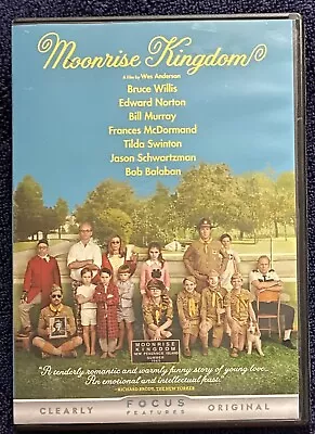 Moonrise Kingdom DVD Bruce WillisEdward NortonBill MurrayMcDormandSwinton • $6.99