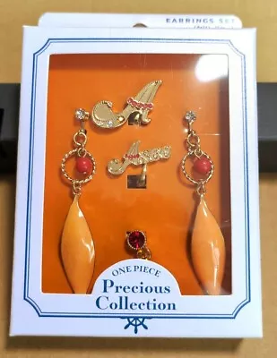 One Piece USJ Ace Earrings Precious Collection Toy Hobby Anime Rare NM • $42.99