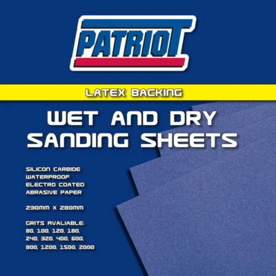 $49.95 • Buy Sandpaper Wet And Dry 240 Grit - Box Of 50 Sheets - Superior Latex Backing