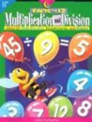 Multiplication And Division - Facts To 12 : Over 75 Math Puzzles • $6.97