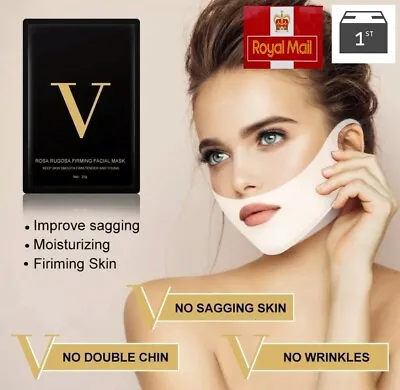 New Appti Face Mask Chin Reducer V Shape Slimming Firming Mask  Thin Lifting UK • £3.45