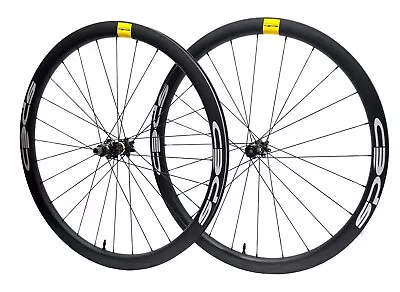 Spēd Precision 700C Carbon XC Gravel Road Bike Wheels Carbon Disc Brakes Wheels • $899