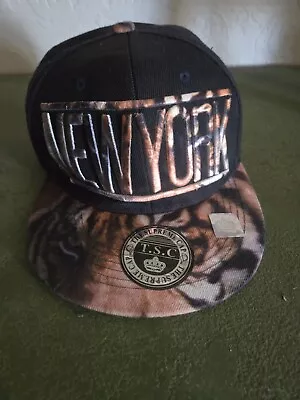 The Supreme Cap T.S.C. NEW YORK Tiger Hat Snapback One Size • $13.96