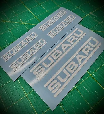 Vinyl Sticker Set Of 4  Fit For Subaru 4 Pot / 2 Pot Caliper Decals • $14