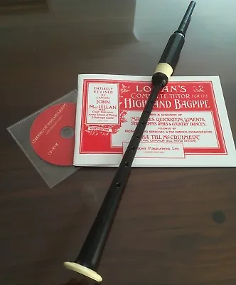 Bagpipe Learners Package- Long PC5 Practice Chanter CD-Rom And Tutor Book. • $142.22