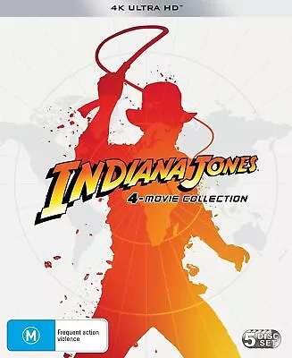 $94.95 • Buy Indiana Jones: 4 Movie Collection (4K Ultra HD Boxset)
