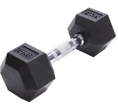 Best Quality 5kg Hexagonal Dumbbell Set Home Gym Exercise Weight Fitness • $30