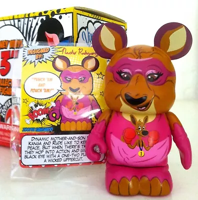 Disney Vinylmation 3  Zooper Heroes Series Super Kangaroo Collectible Toy Figure • $10.99