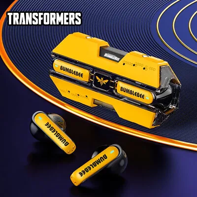 Transformers TF-T01Bluetooth 5.3 Earphone TWS Wireless HIFI Noise Cancelling • $23.49