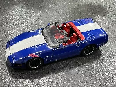 1:18 Maisto 1996 Corvette Grand Sport Convertible Blue W/ Red Interior *READ!!!* • $30