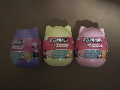 Squishmallows SQUISHVILLE Mystery Minis Plush Series 11 ELEVEN Lot Of 3 THREE • $16.95