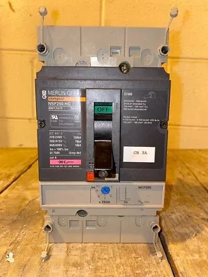 250A Circuit Breaker Merlin Gerin NSF250 HC • $165