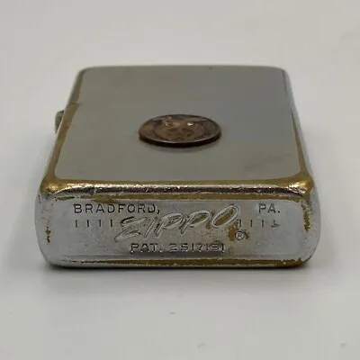 Japan Zippo Oil Lighter Masonic Shriners PAT.2517191 Made In 1966 Vintage • $117.80