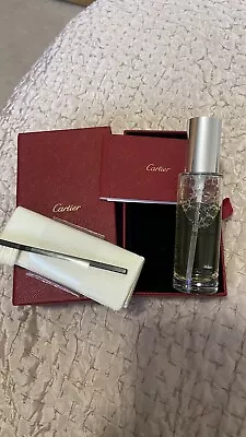CARTIER WATCH & JEWELLERY BOXED CLEANING KIT - 30 Ml Lotion + Cloth + Brush • £33