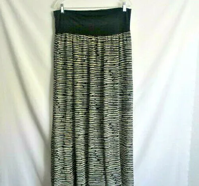 Vince Camuto Skirt Women Size Large Sheer Maxi Short Knit Lining And Waist Band • $9
