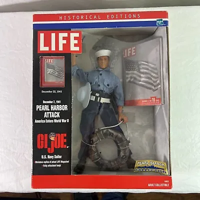 GI JOE US Navy Sailor Pearl Harbor Attack Historical Edition Life Magazine 2000 • $42.99