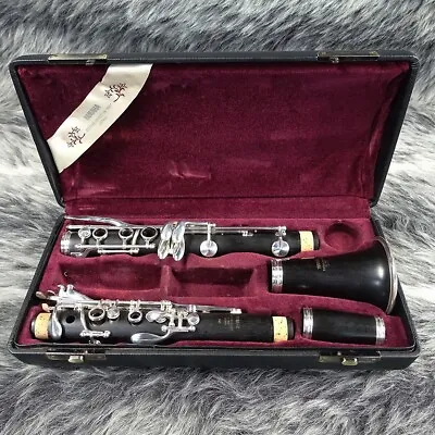 YAMAHA Clarinet YCL-450 Black Wood Musical Instrument With Hard Case • $896.99