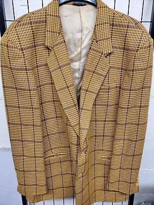 Gianfranco Ferre Men's 100% Wool Blazer Jacket IT 54 US 44 L ITALY VINTAGE MINT • $197.77
