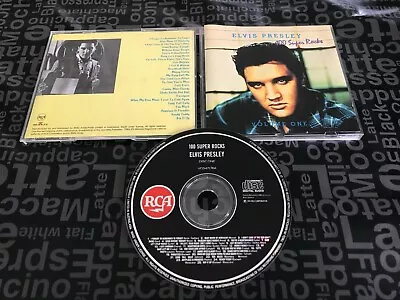 Elvis Presley - 100 Super Rocks - Volume One - Australian Rare Oop Cd • $5