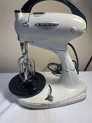 Vintage Hamilton Beach Model G Stand Mixer Works Great MISSING BOWLS • $70