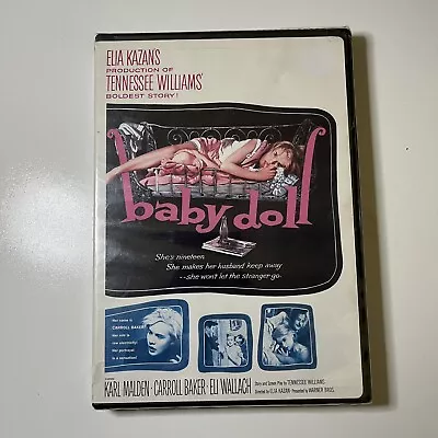 Baby Doll Dvd 1956 Carroll Baker Karl Malden Oop Rare Brand New Sealed • $19.49