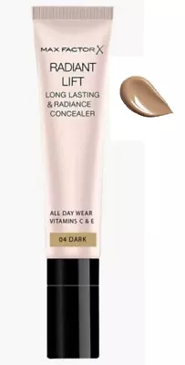 £2.09 • Buy Max Factor Radient Lift Long Lasting + Radient Highlighting Concealer 04 Dark