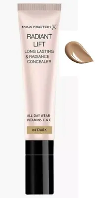 Max Factor Radient Lift Long Lasting + Radient Highlighting Concealer 04 Dark • £2.09