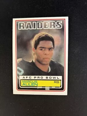 1983 Topps - Marcus Allen (RC)#294 HOF! Raiders Legend! NM Or Better!💎👀🔥🔥🔥 • $14.99