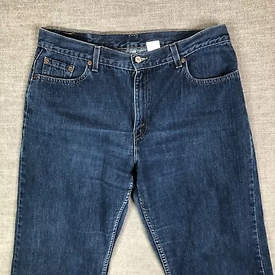 Vintage Levi's Jeans Womens 16 35 Blue 577 Lower Rise Loose Fit USA Made 90s • £30.40