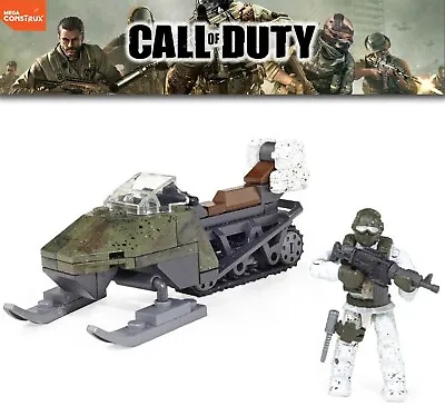 Mega Bloks Call Of Duty Mountain Recon Set DCL27 Complete 2013 Skimobile • $15