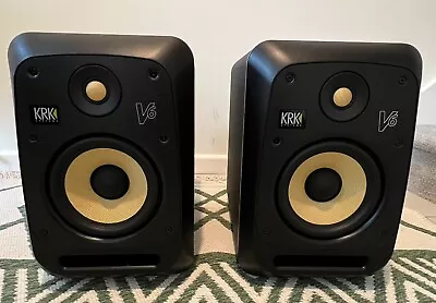 Pair Of KRK V6 Series 4 Powered Studio Monitor Speakers • £311.10