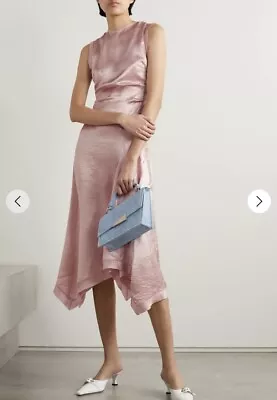 Acne Studios Pink Satin Dress  • £220