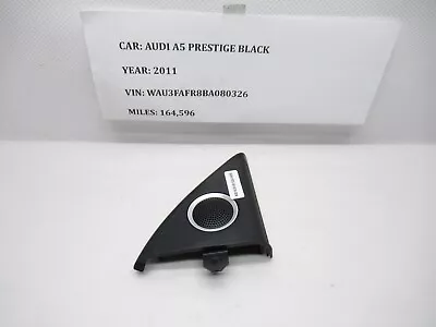 08-16 AUDI A5 Front Right Tweeter Speaker Cover Grille 8T0035424A OEM & SANA • $11.96