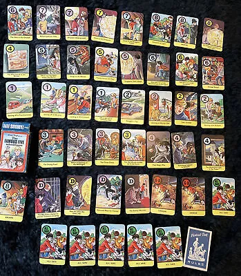 Vintage Enid Blyton The Famous Five Card Game Complete. A PEPYS CARD GAME  • £49.99