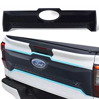 Black Tailgate Cladding Cover Trim For Ford Ranger Next Gen 2022-2024 Platinum • $129.20