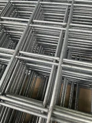 200cm X 100cm Galvanized Wire Mesh Panels | 3  75mm Holes | 3mm Wire • £49.95