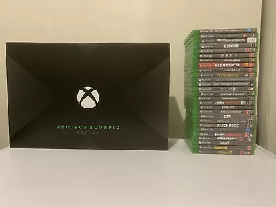 Xbox One X Project Scorpio(Boxed) Plus 27 Games • $625