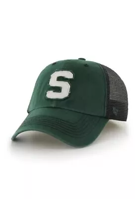 47 Michigan State Spartans Ncaa Green Taylor 47 Closer Flex Hat Cap S/m New • $24