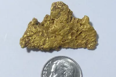 $1220 • Buy Large Natural Gold Nugget 14.690 Gram Original And Raw 