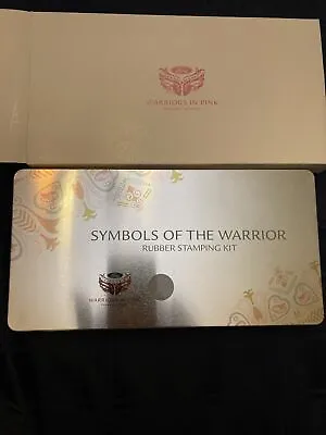 Symbols Of The Warrior Rubber Stamping Kit By Martha Stewart Ford Breast Cancer  • $9