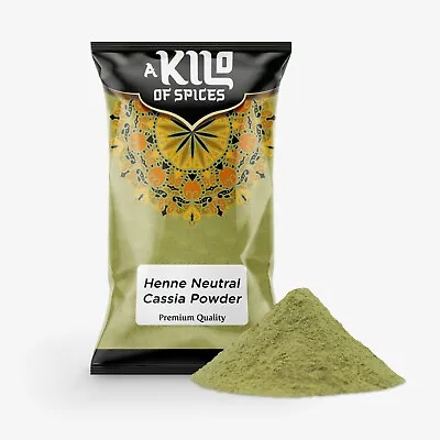 Henna Neutral Powder Cassia Natural Hair Dye Premium Quality 1kg 10kg • £18.75
