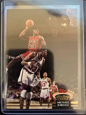 1992-93 Topps Stadium Club - Michael Jordan - #1 - MVP - HOF - NM-MT • $8