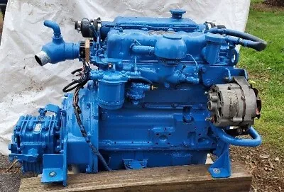 Perkins 4-108 Marine Diesel Engine Marine Engine - Runs Perfect 2-1 Gearbox • $4950