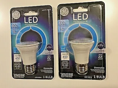 GE 5 Watt LED PAR16 Warm White Dimmable Indoor Floodlight Bulb(Bundle Of 2 Or 3) • $9.99