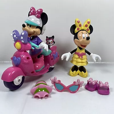 Fisher Price Disney Minnie's Fashion Ride & Minnie Mouse Figure With Extras • $29.99