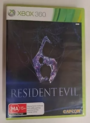 Resident Evil 6 - Microsoft Xbox 360 Game - Complete - PAL • $9.95