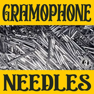 200 LOUD TONE Gramophone NEEDLES For Vintage PHONOGRAPH Records Victor VICTROLA • $9.10