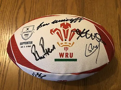 £349.99 • Buy Wales Rugby Union Signed Rugby Ball 22/23 Season
